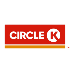 Circle K logotyp — återförsäljare av Svensk Vedhandel