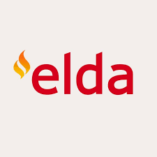 Elda logotyp — återförsäljare av Svensk Vedhandel