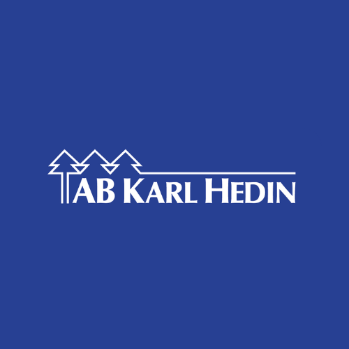 AB Karl Hedin logotyp — återförsäljare av Svensk Vedhandel