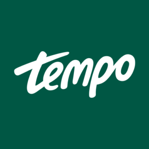 Tempo logotyp — återförsäljare av Svensk Vedhandel
